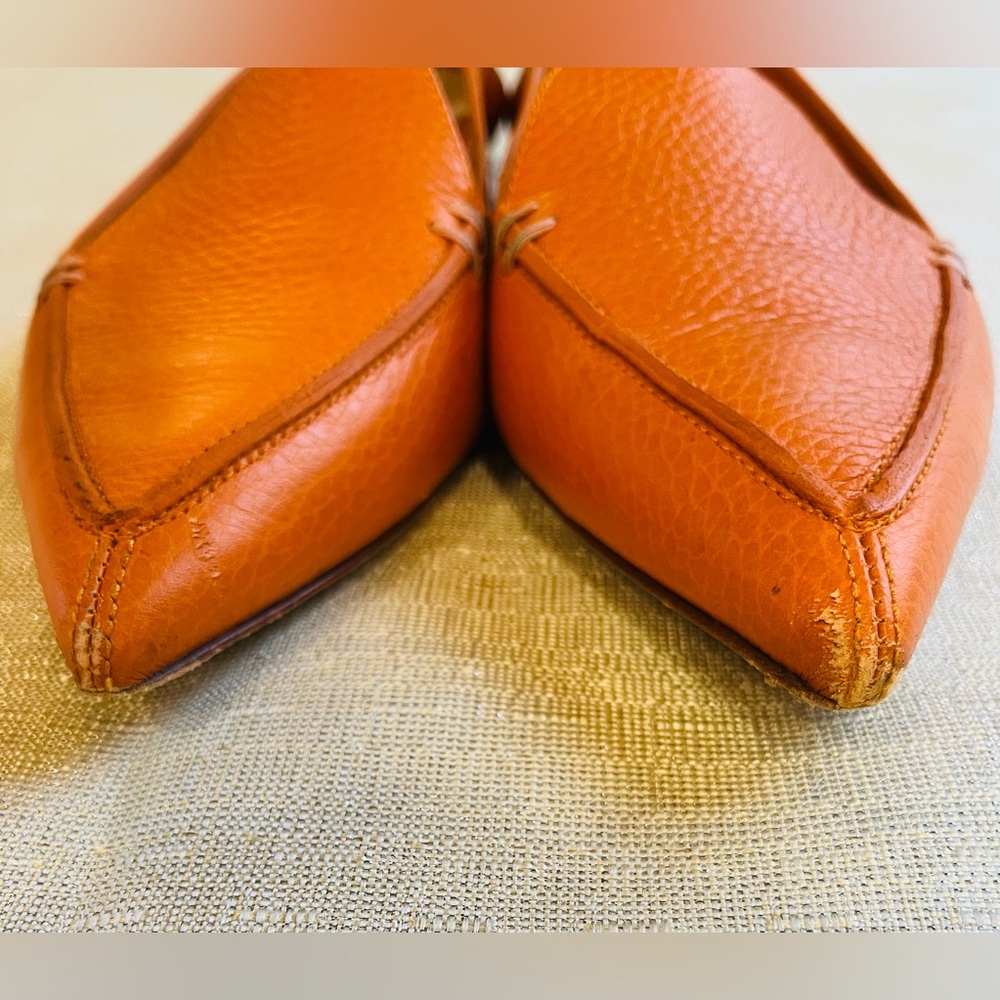 Nicholas Kirkwood Beya Orange Loafers (39 IT) 8 US - Picture 5 of 10